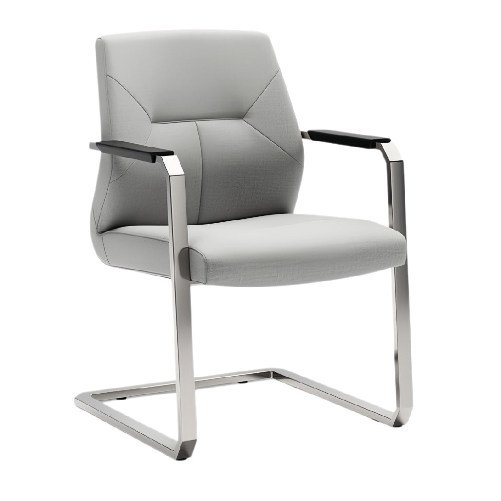 **Moderne ergonomische vergaderstoel met armleuningen**